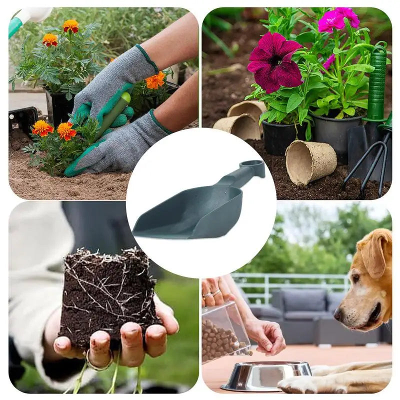 BowLift | Plantiva Plastic Garden Trowel | Ergonomic Handle | Space-Saving & Lightweight | Available in 2 Sizes