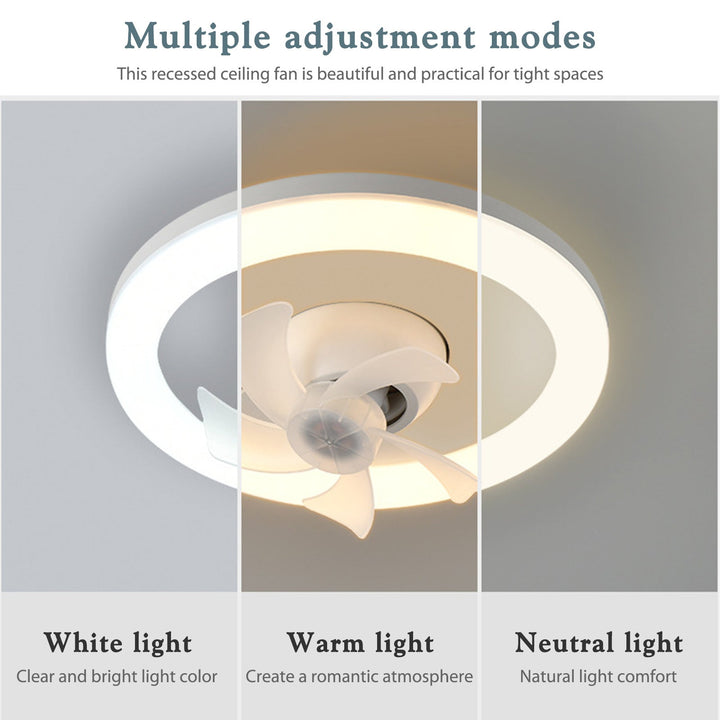 Unique 360° ceiling fan - Including free remote control | Bowlift