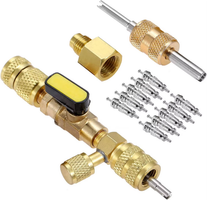 BowLift | Dual-Size HVAC Valve Core Remover & Installer Tool