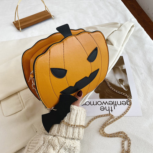 BowLift | Pumpkin Shape Mini Shoulder Bag