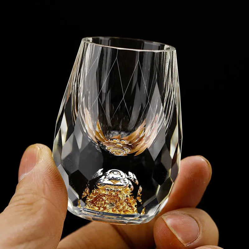 AurumGlass Timeless Whisky Glass Bowlift