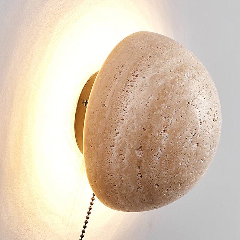 BowLift | Cream wall lamp in Scandinavian style providing cozy light and elegant simplicity