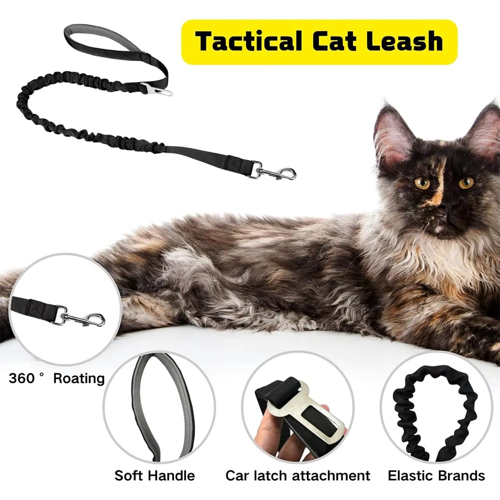 BowLift | Adjustable Tactical Pet Harness with Control Handle for Cats and Large Dogs