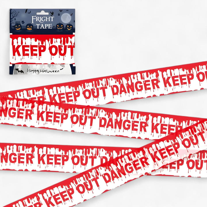 BowLift | Bandeau Warning Skull Halloween - Spooky Party Decoration