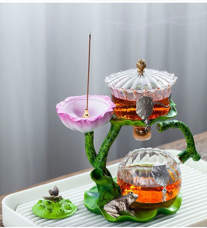 BowLift | Mystic Lotus Incense Teapot