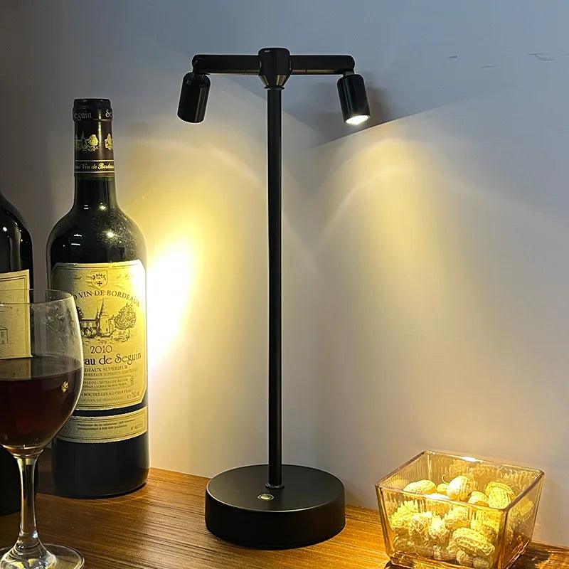 BowLift | VibeLume - Vintage Touch-Controlled Table Lamp