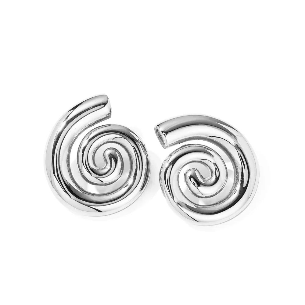 BowLift | 18k Polished Spiral Earrings