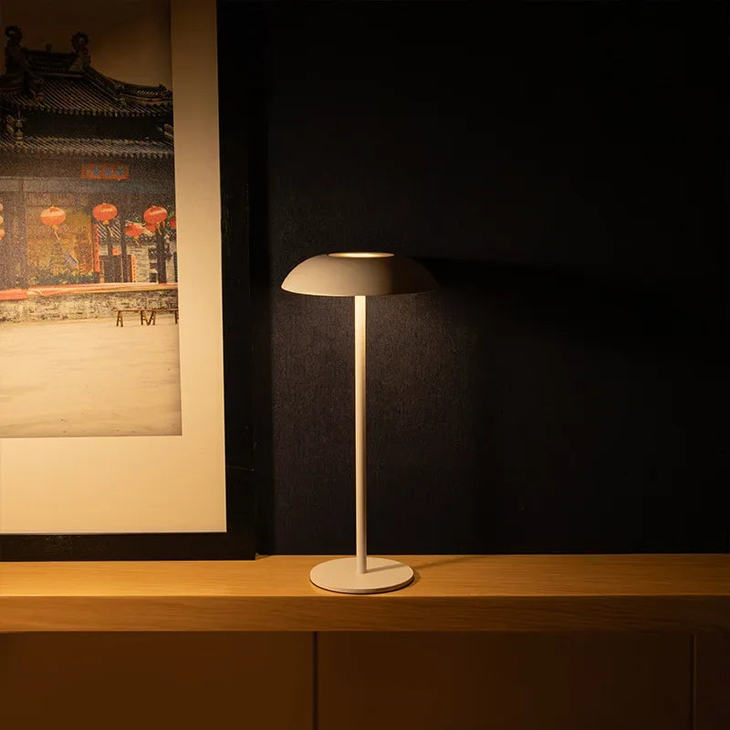 WarmTouch - Wireless Rechargeable Table Lamp with Touch Control Bowlift