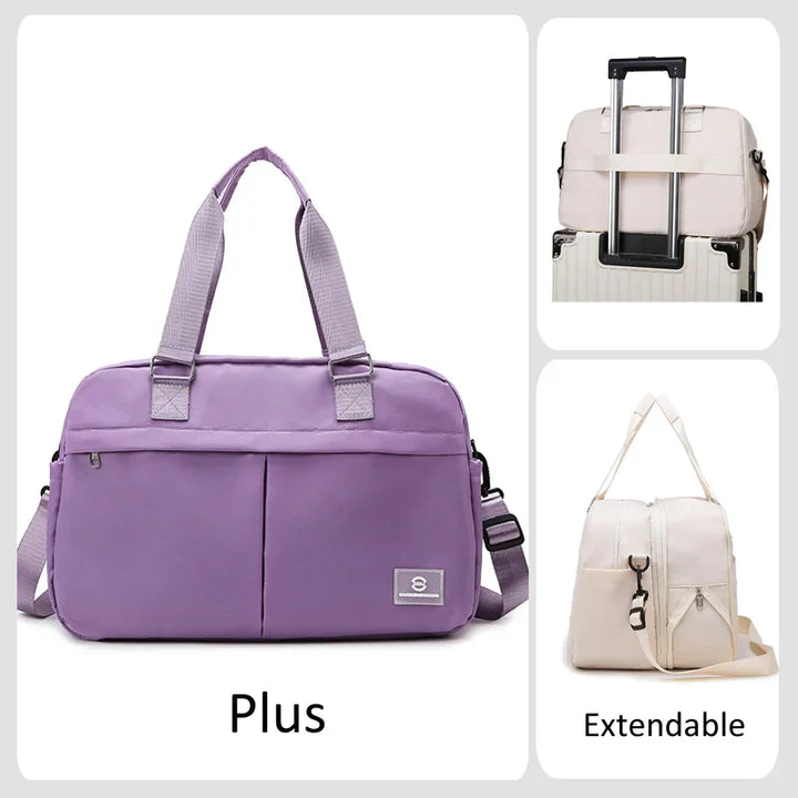 BowLift | LuganoPack Travel Bag Large | Expandable & Multi-layered | Cabin Luggage & Weekend Bag | Plenty of Storage