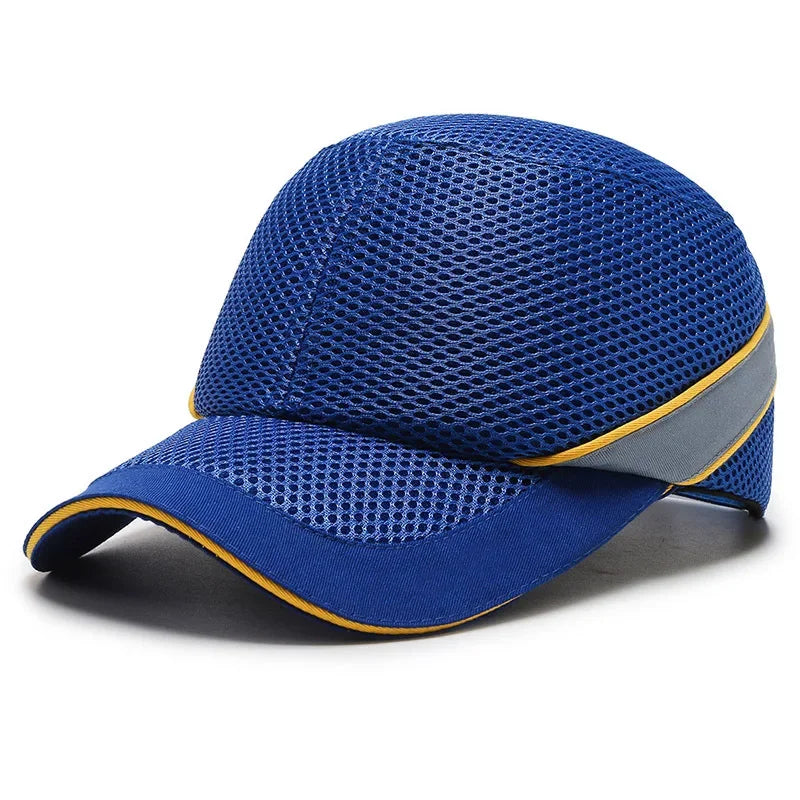 BowLift | Red Safety Bump Cap - Helmet with hard ABS inner core for head protection at home, work, and factory