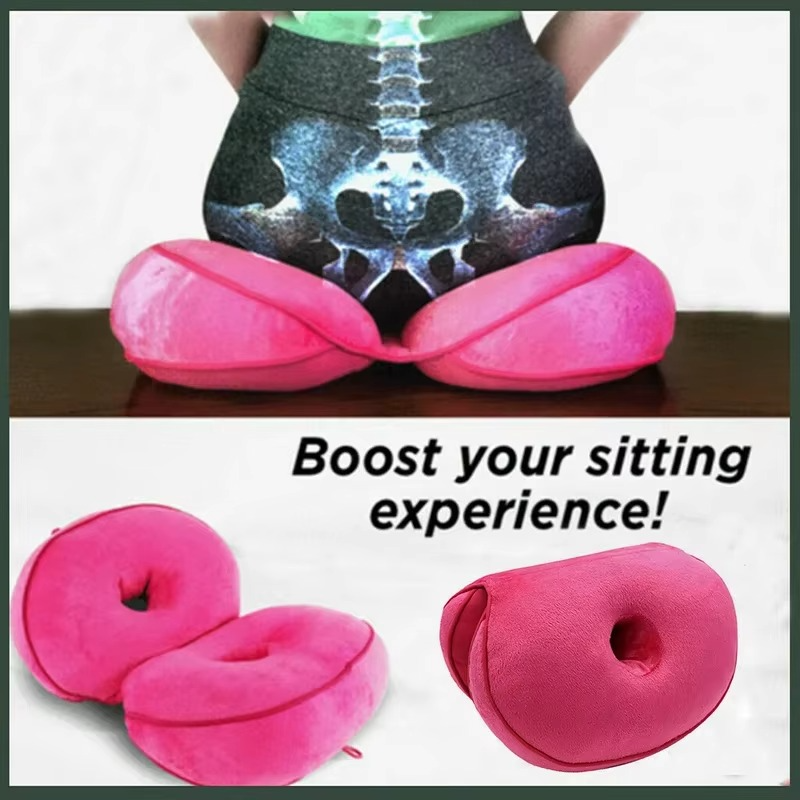 BowLift | Dual Comfort Orthopedic Seat Cushion for Tailbone and Pelvic Support