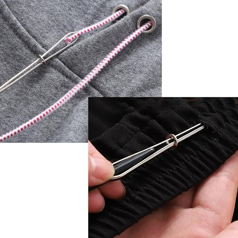 BowLift | 2Pcs Elastic Rope Threader Tweezer Tool