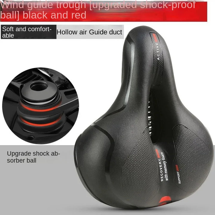 BowLift | Comfortable Hollow Breathable Bicycle Saddle for MTB and Road Bikes - Shock-Absorbing Bike Seat for Long Distances