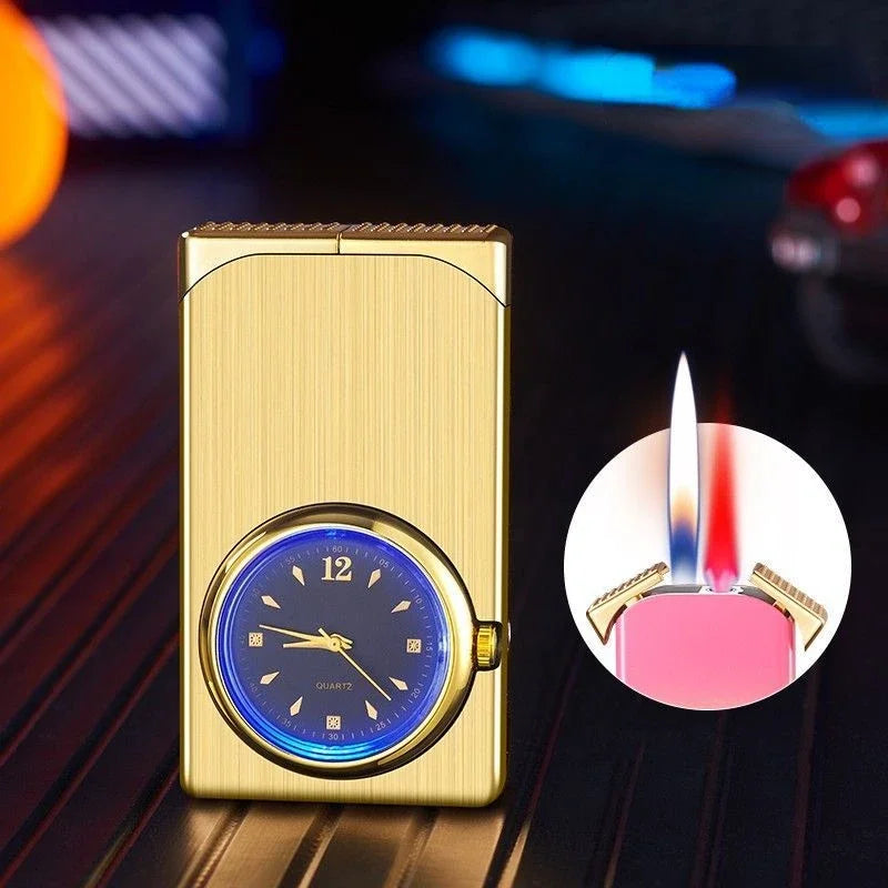 Creative Dual Fire Gradient Color Lighter Watch | Bowlift