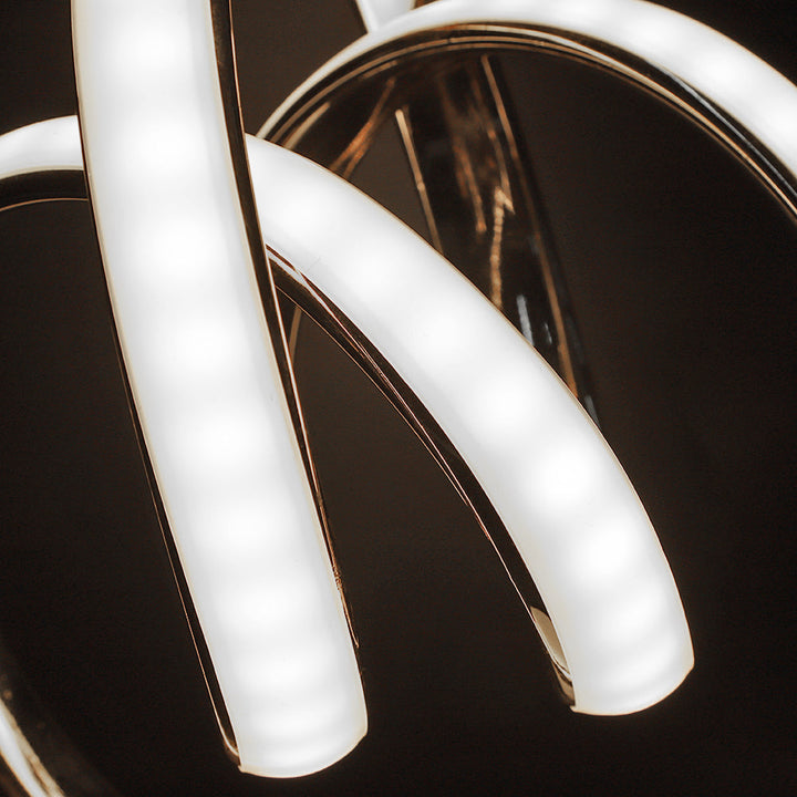 BowLift | InfinityGlow – LED Spiral Table Lamp with Endless Design