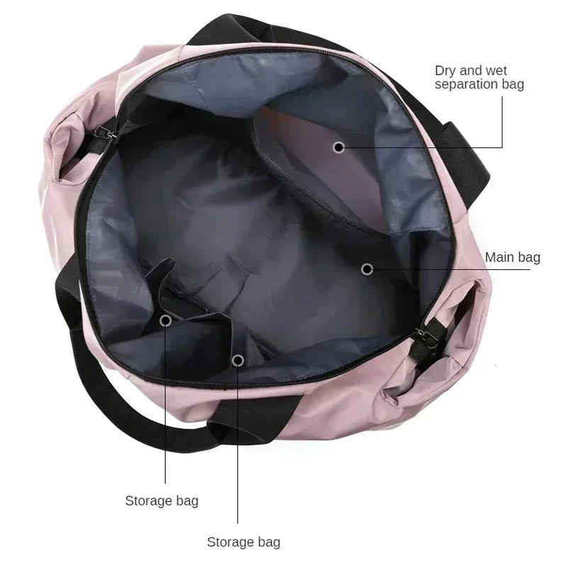 BowLift | Sports Bag Valtiva FlexiBag | Large Volume | Waterproof & Multifunctional | For Fitness, Travel & Weekend Trips