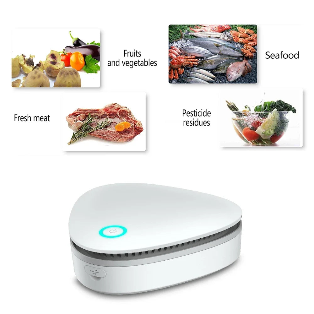 BowLift | Mini Ozone Generator PureZone | Air Purifier & Sterilizer | Portable & USB Rechargeable | For Refrigerator, Car & Closet
