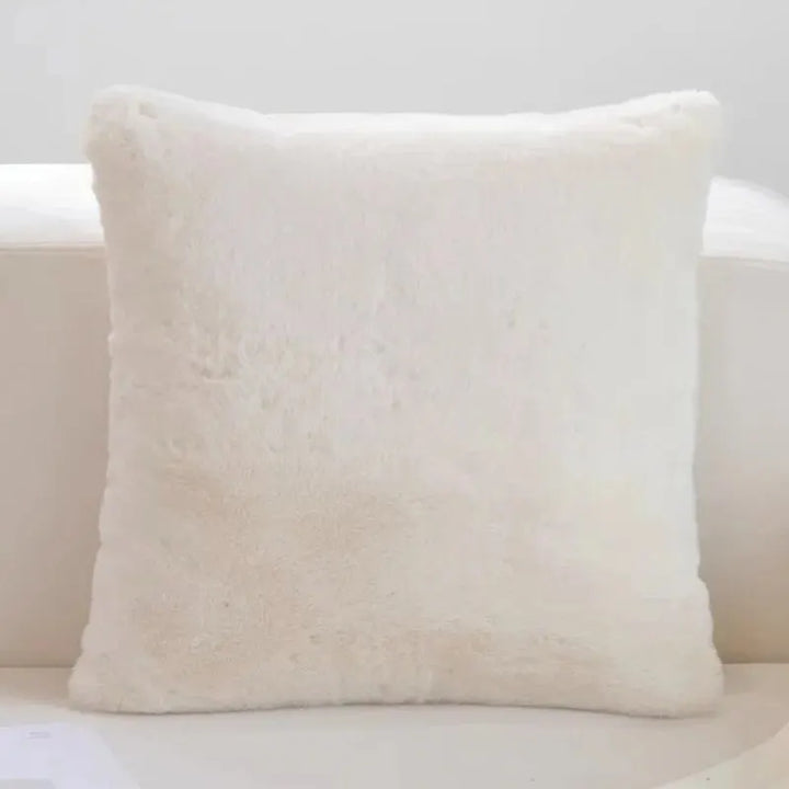 BowLift | Luxury Faux Rabbit Fur Cushion Cover for Stylish Interiors