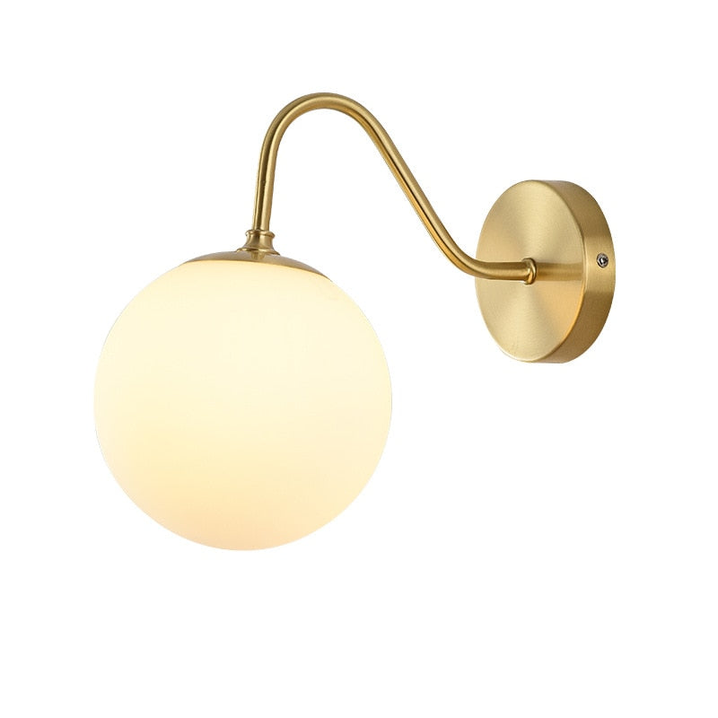 BowLift | SphereLuxe – Scandinavian Wall Light with Adjustable Lighting
