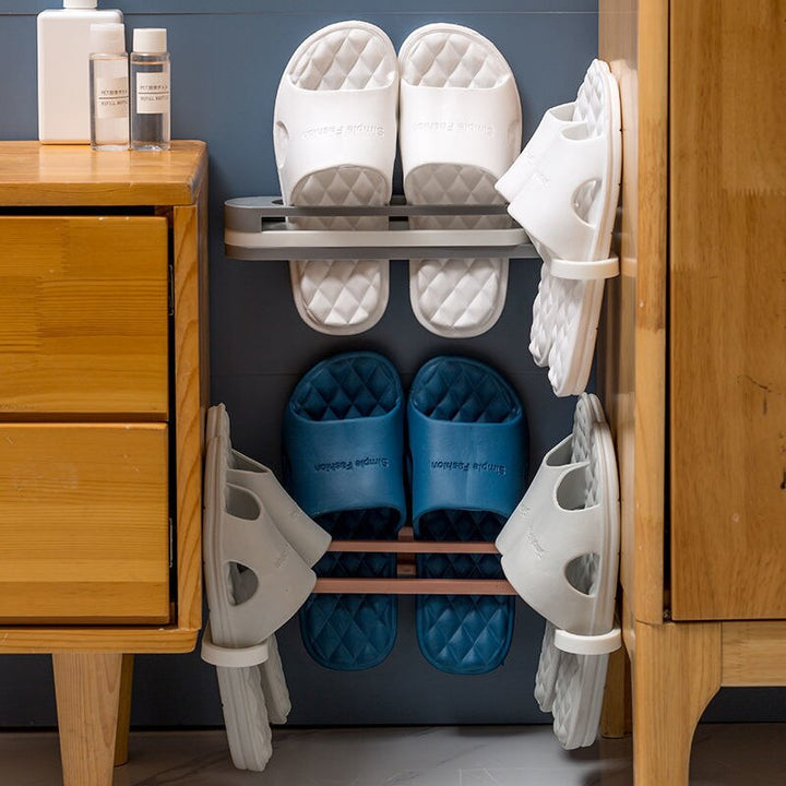BowLift | Self-Adhesive Foldable Shoe Rack