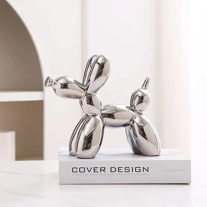 BowLift | – Small dog sculpture made of balloons