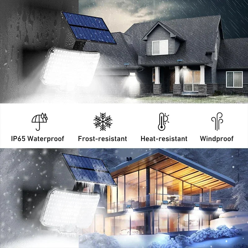BowLift | Solar Energy Outdoor Lamp with Motion Sensor – Safety in Crisis