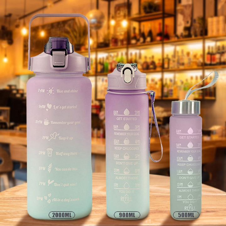All Day Hydrate Time Marker Water Bottle | Bowlift