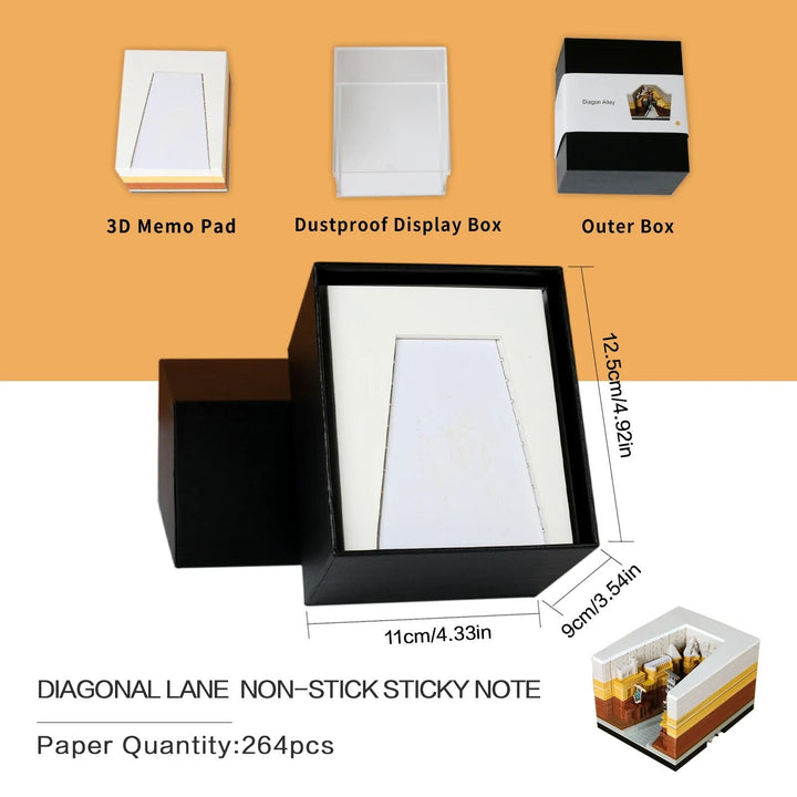 BowLift | 3D Illuminated Memo Pad