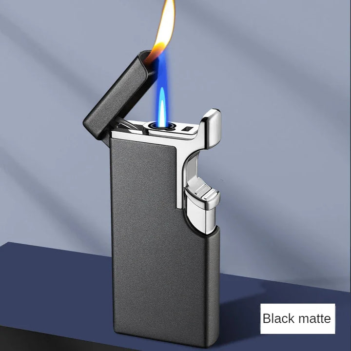 Metal Double Fire Jet Butane Lighter | Bowlift