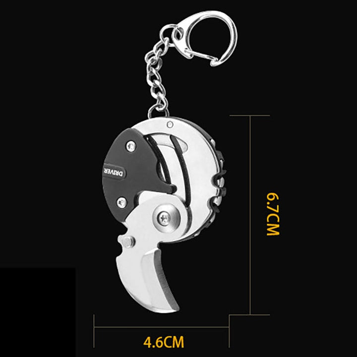 Mini Hiking Survival Keychain Tool | Bowlift
