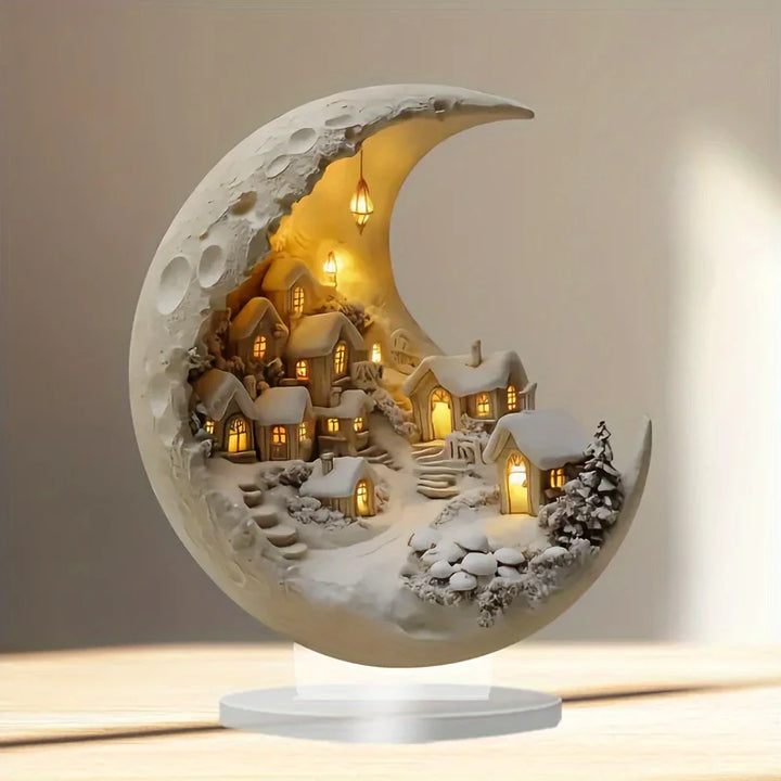BowLift | Moon Winter City Decor