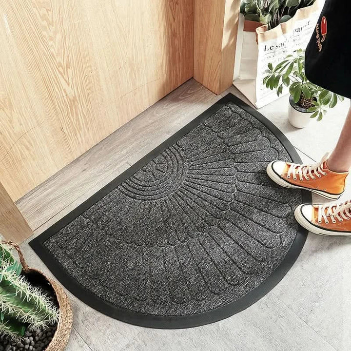 BowLift | Half-Round Non-Slip Rubber Indoor Door Mat – Outdoor Ready