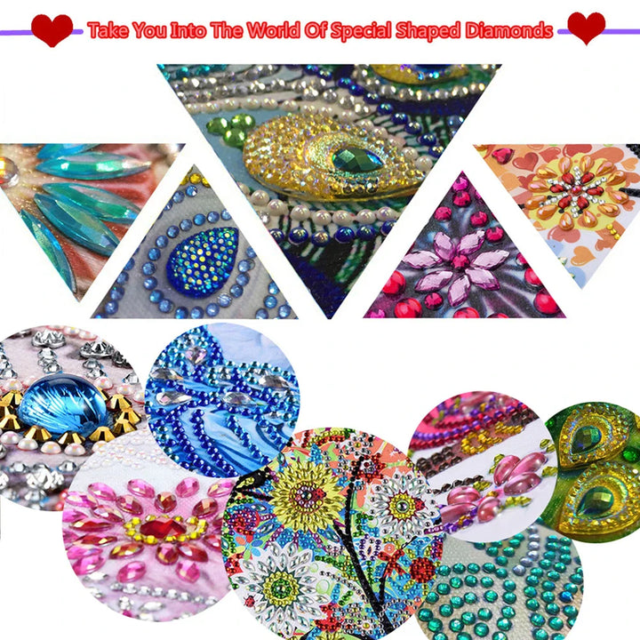 BowLift | Butterfly Pendant | 5D DIY Diamond Painting | Double-Sided Acrylic | Sparkling Window Decoration