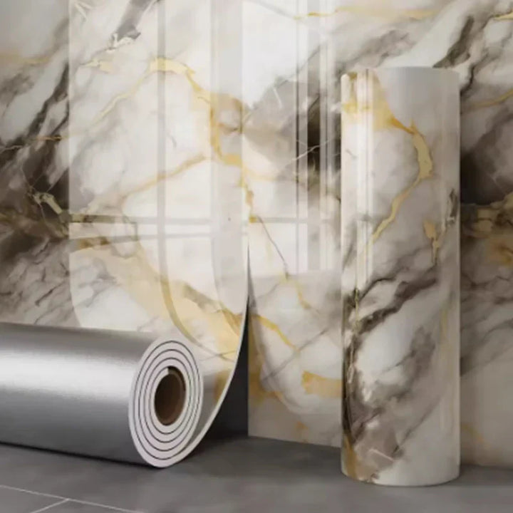 MarbleDream – Luxurious Self-Adhesive Marble Wallpaper with Foam Texture Bowlift