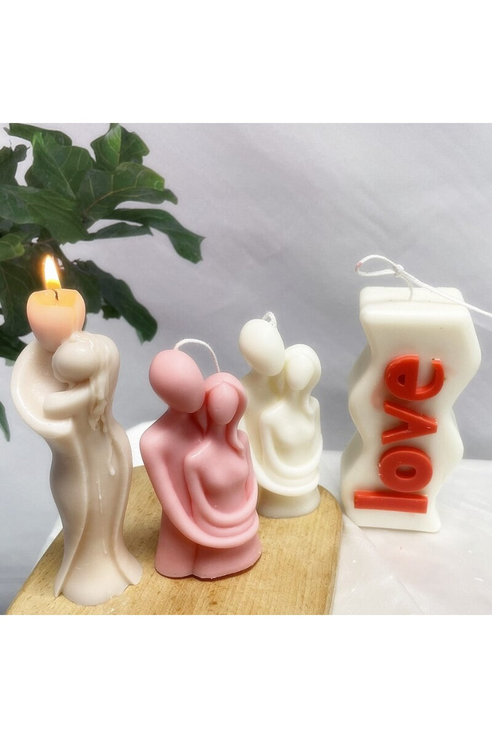 Pair Portrait Candle Shape | Bowlift