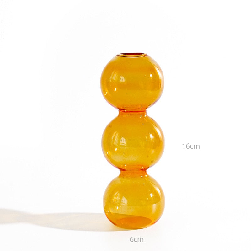 Layered Globe Glass Vase | Bowlift