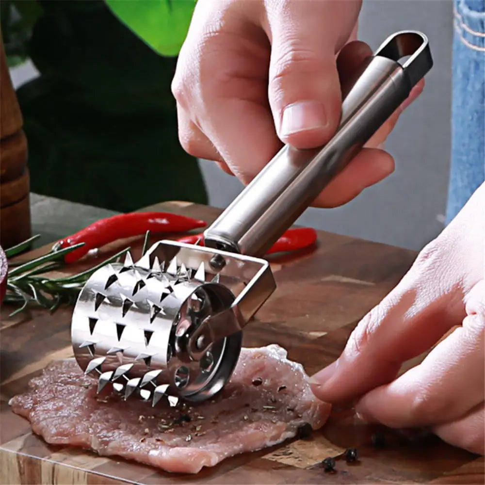 BowLift | Flavora Marinade Injector | With 2 Needles & Cleaning Brush | For Liquid & Thick Marinades | Stainless Steel & Silicone