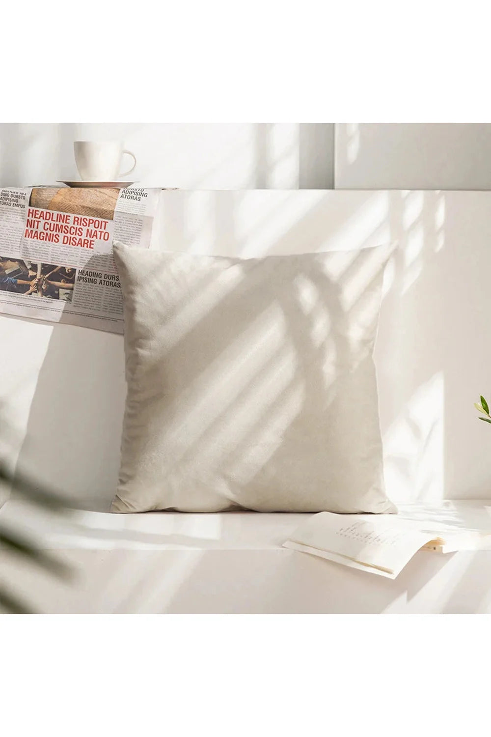 solid color cushion cover | Bowlift