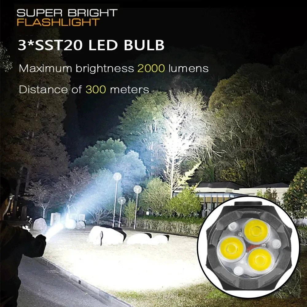 Mini Powerful Beam Outdoor EDC Flashlight | Bowlift