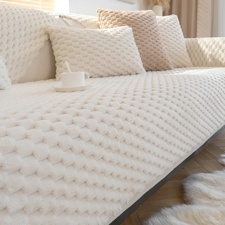 Luxury Velvet Sofa Cover - VeluLuxe | Bowlift