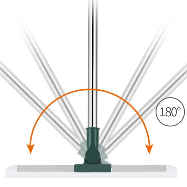 BowLift | Flexiva telescopic cleaning brush with silicone lip | 180° swivel | For floors, windows & bathroom