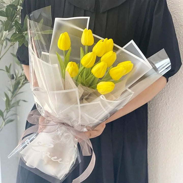 BowLift | Artificial Tulip Bouquet with Realistic Lifelike Flowers