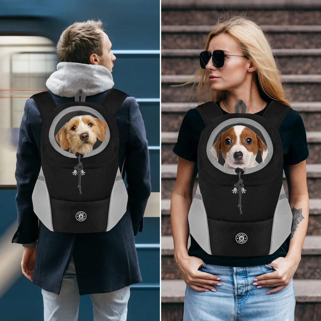 BowLift | Backpack with Mesh for Pets for Walks and Hikes