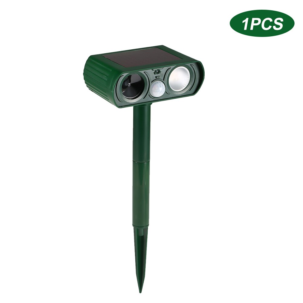 Solar Powered Ultrasonic Animal Repeller | Bowlift