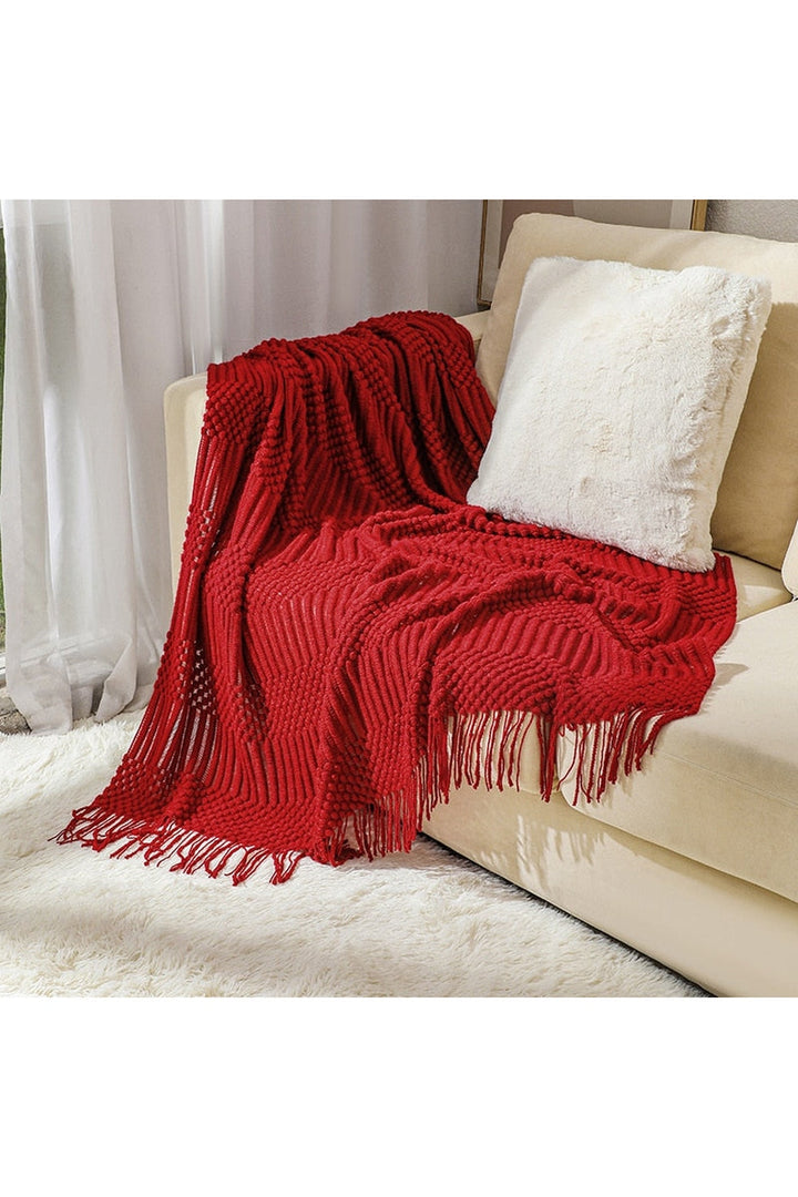 Solid Color Sofa Blanket | Bowlift