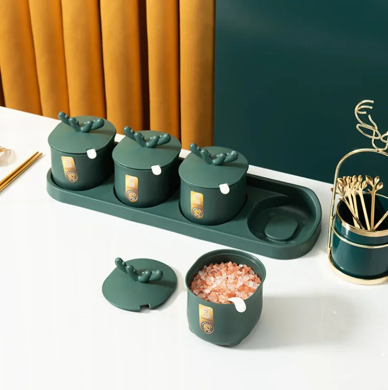 BowLift | Stylish spice organizer with practical spoons