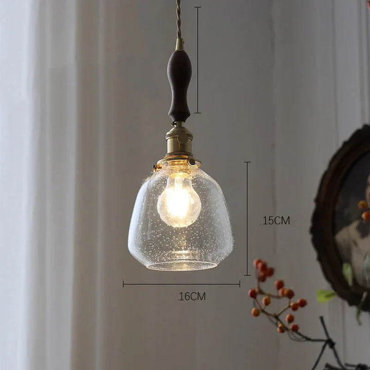 BowLift | NostalgiaLuxe - Elegant vintage glass lamp - Sophisticated ambiance guaranteed