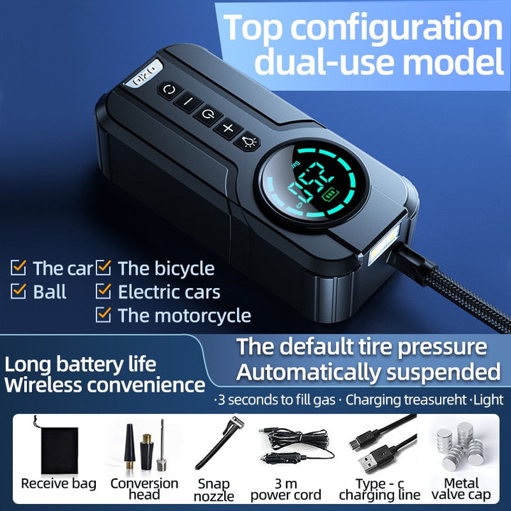 BowLift | CarBoost Smart Digital Tire Inflator