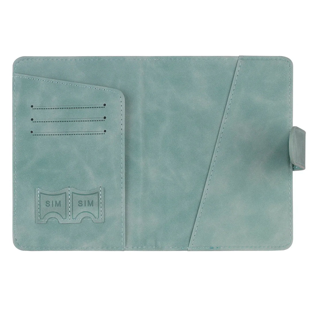 BowLift | Passport holder Travello | RFID protection | Real leather look | For women & men