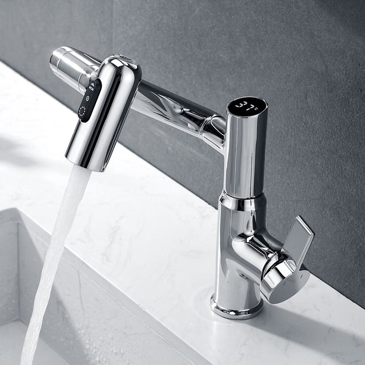 BowLift | Digital Temperature Full Rotation Ultra Spin Basin Faucet